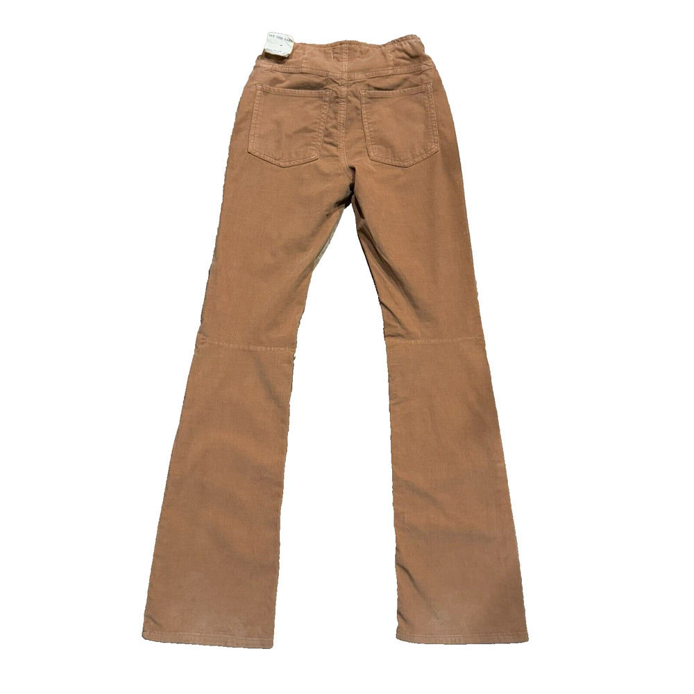 We‎ The Free NWT Jenny High Rise Corduroy Skinny Flare Pants Women's 27 Boho - Picture 5 of 14